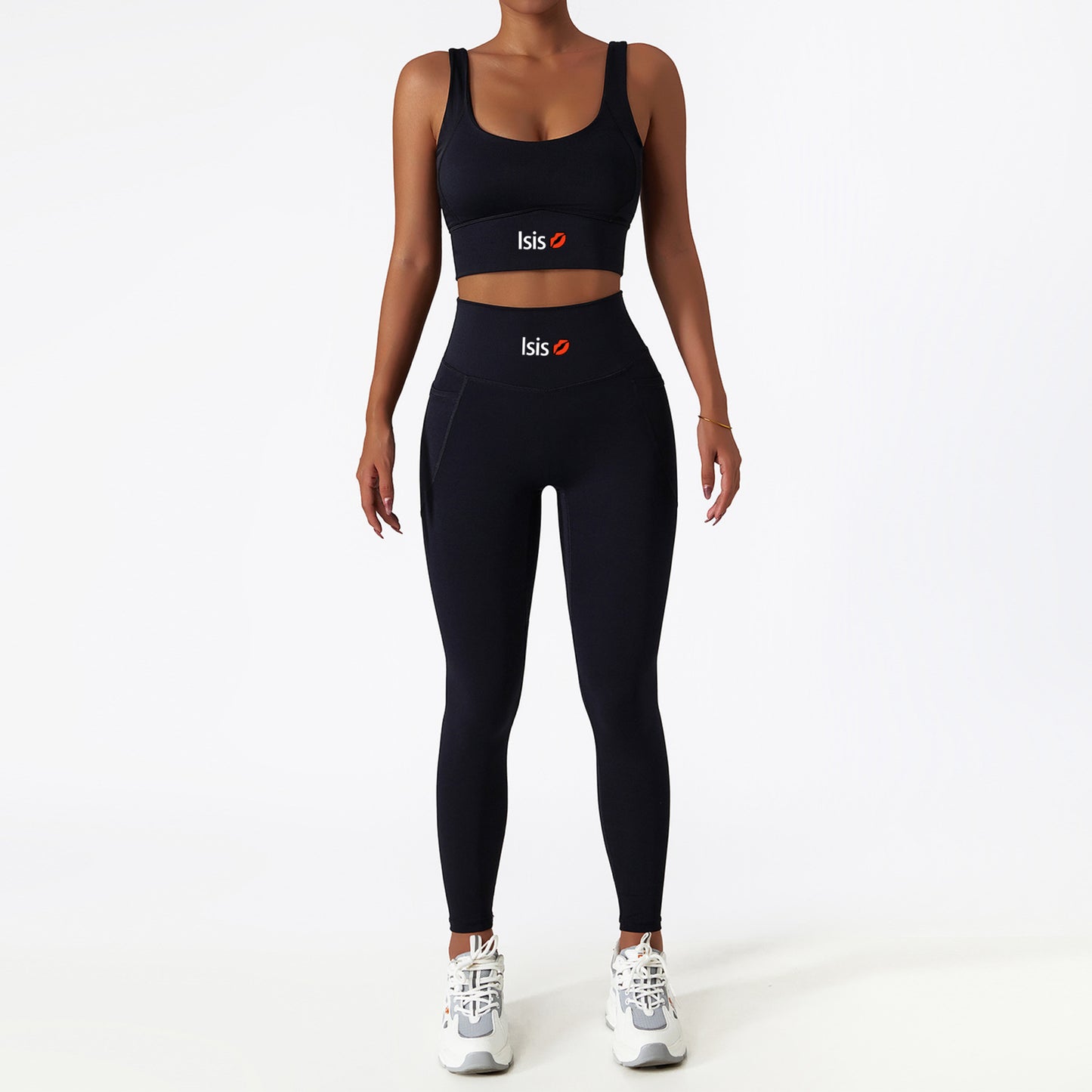 2 Piece Sports Bra & Legging Set